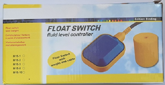 220V 15A Float Switch Water Level Controller SensorWith 2m Cable